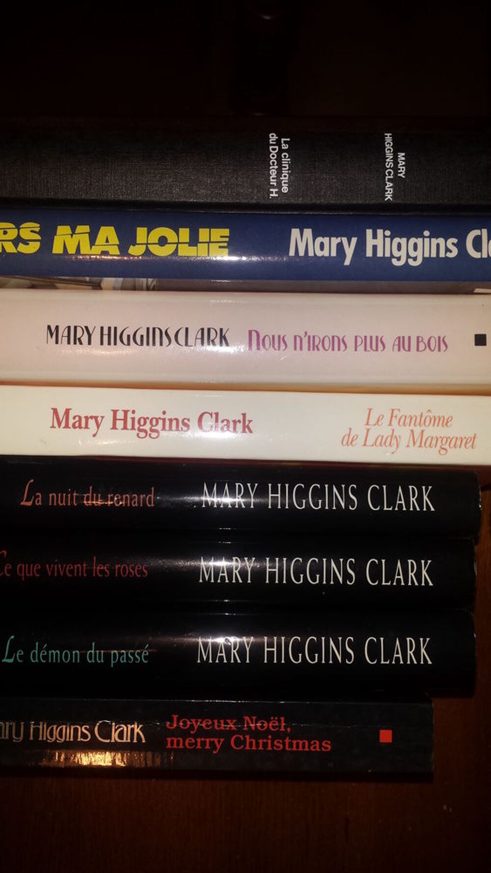 Mary Higgins Clark : lot de 9 romans. Livres et BD