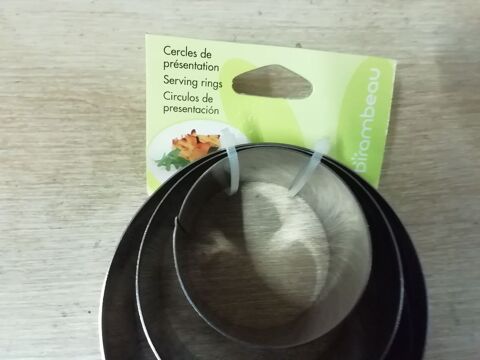 Cercles neufs inox pour cuisine 15 Noyelles-lès-Vermelles (62)