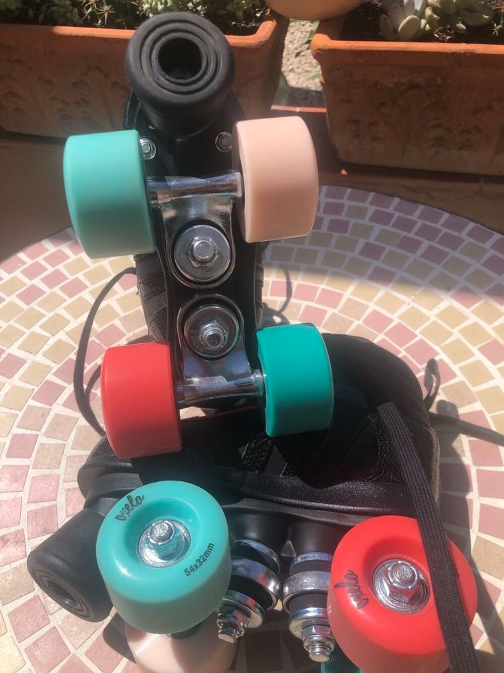 rollers 4 roues, casque et protections Sports