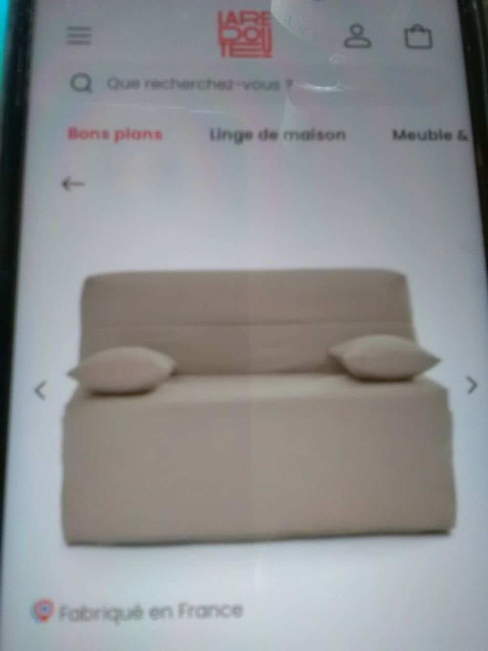Canap&eacute; bz confort Meubles