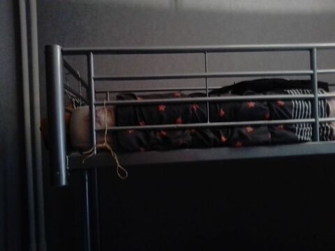 LIT MEZZANINE ACIER GRIS 100 Montigny-l�s-Metz (57)