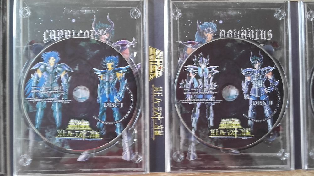 Art books japonais ST SEIYA, HADES &amp; BOX Edition Compl&egrave;te HA 