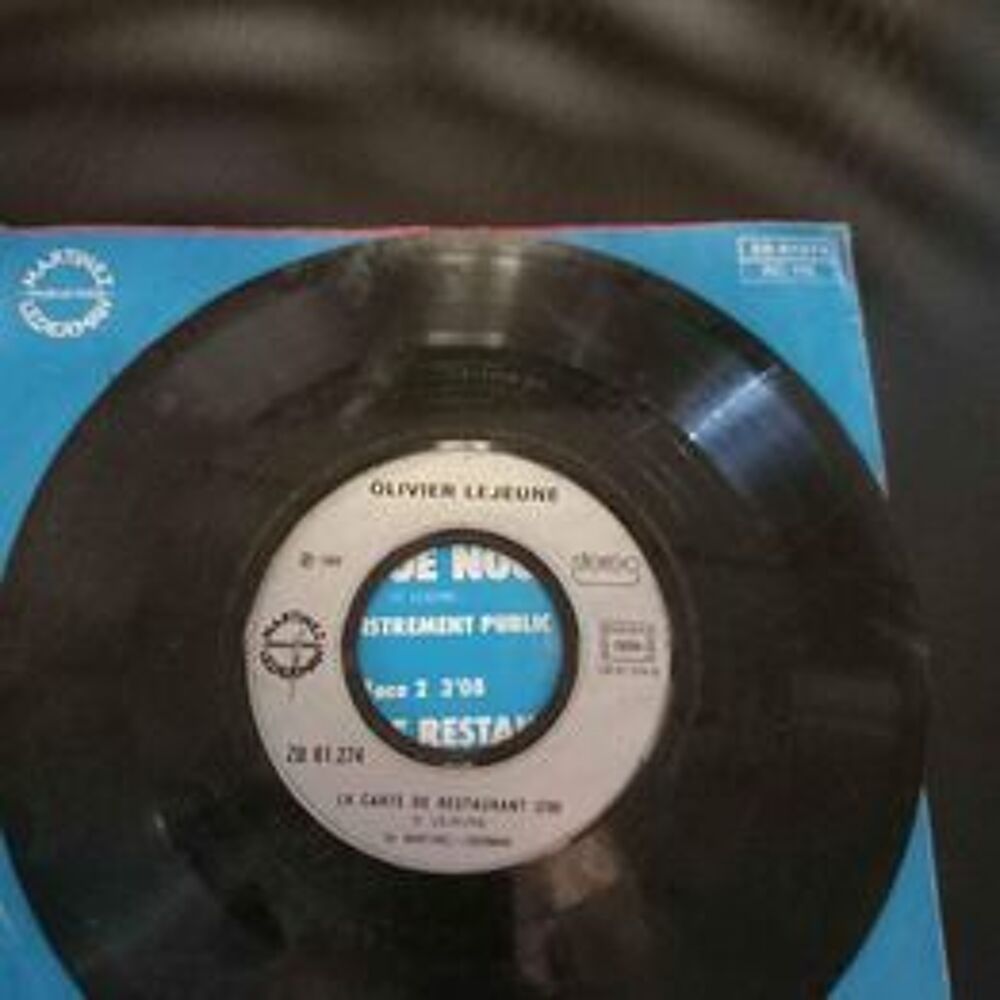 45 tours olivier lejeune CD et vinyles