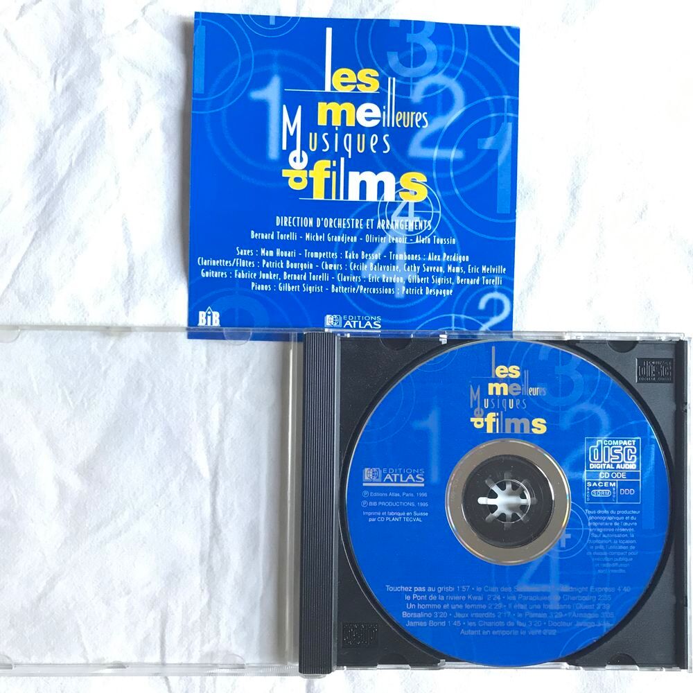 CD Les Meilleurs Musiques De Films CD et vinyles