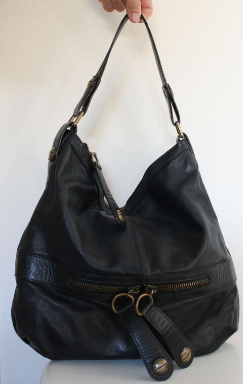 Sac cuir noir GERARD DAREL 120 Issy-les-Moulineaux (92)