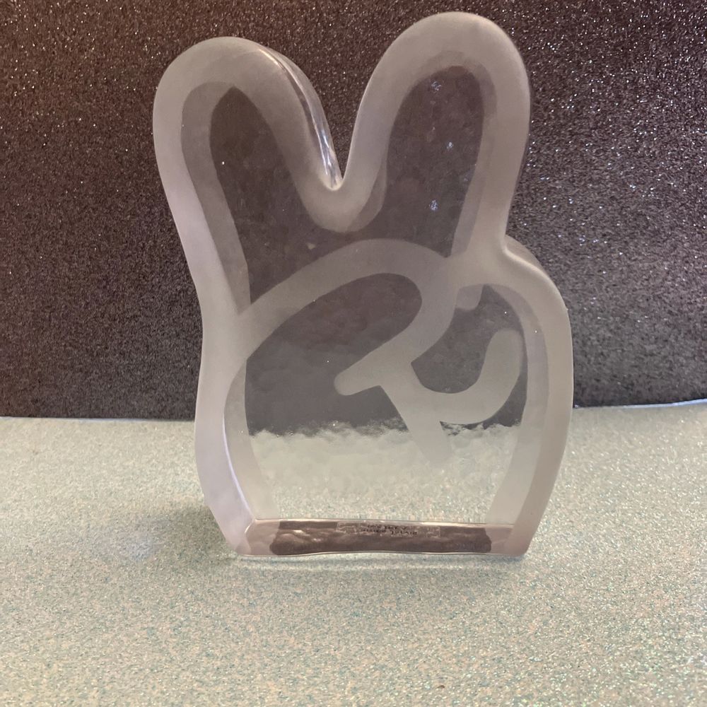 Differentes sculpture en verre IKEA ART Event 2018. Décoration