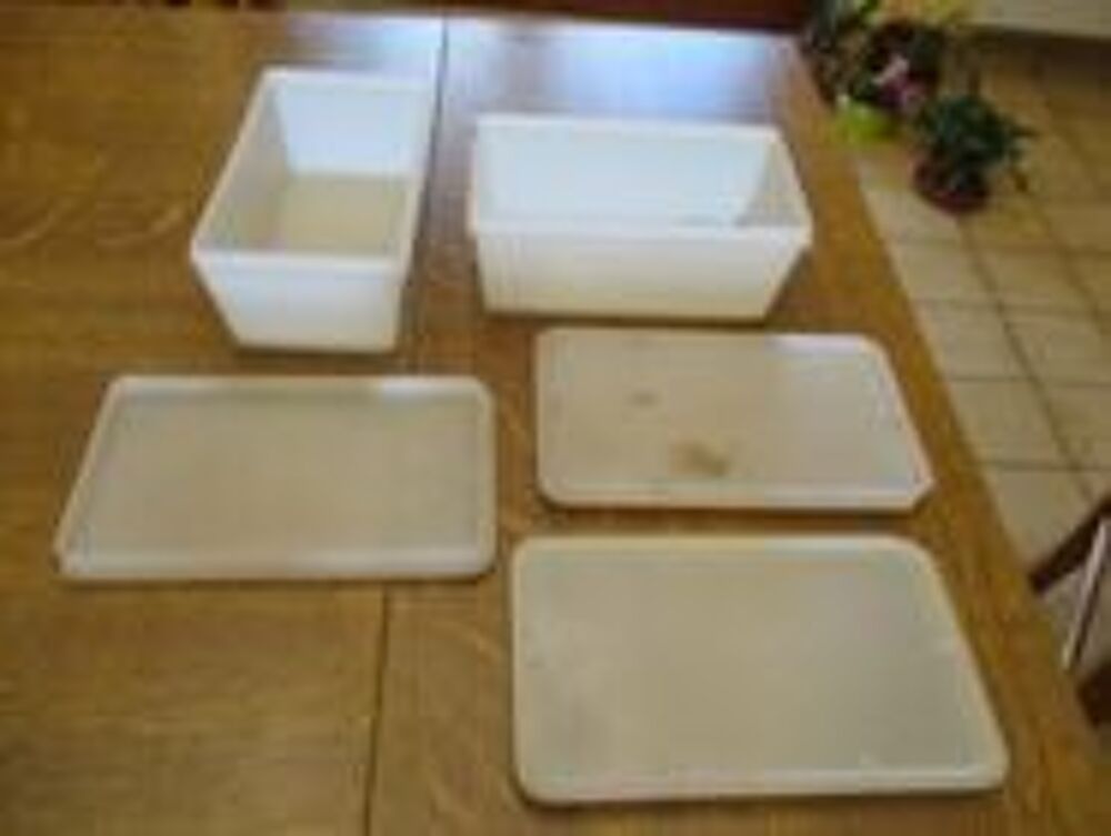 Deux boites tupperware rysig vintage Cuisine