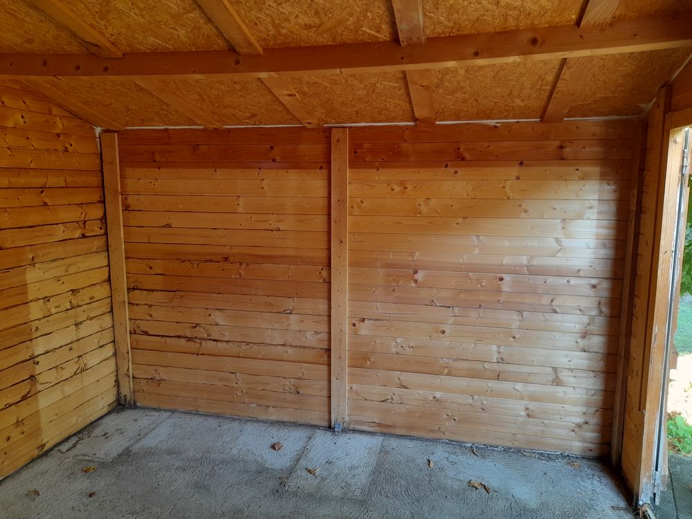 chalet en bois Bricolage