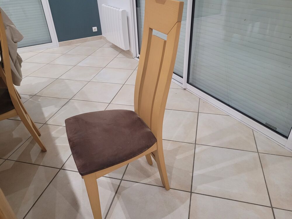 ENSEMBLE SALLE A MANGER / ENFILADE CH&Ecirc;NE NATUREL ET PLACAGE Meubles