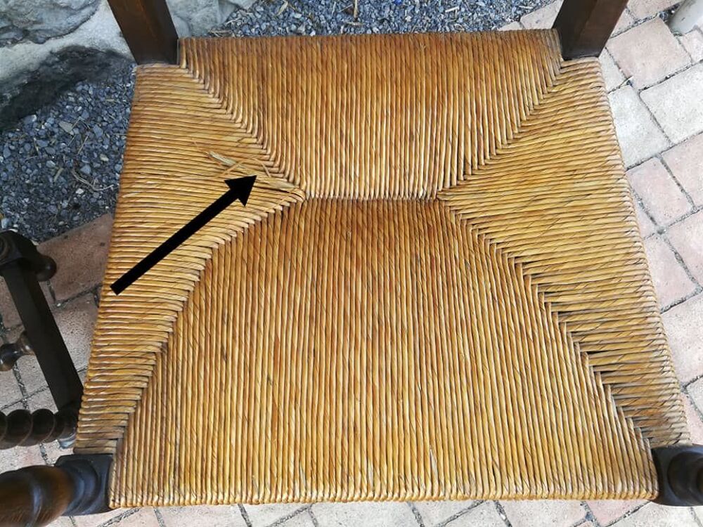 2 fauteuils bois tourn&eacute; artisan ard&eacute;chois + galettes par tap Meubles