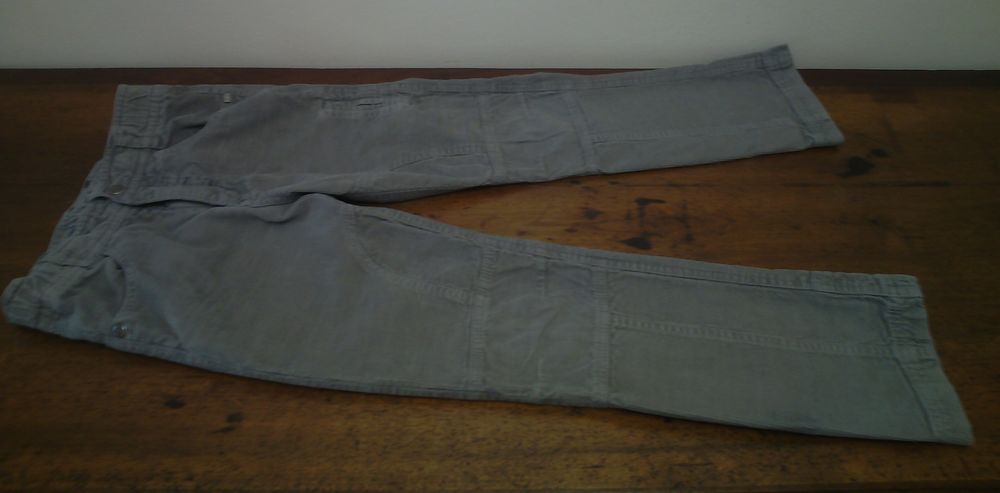 Pantalon en velours gris SERGENT MAJOR 8 A - TBE Vêtements enfants