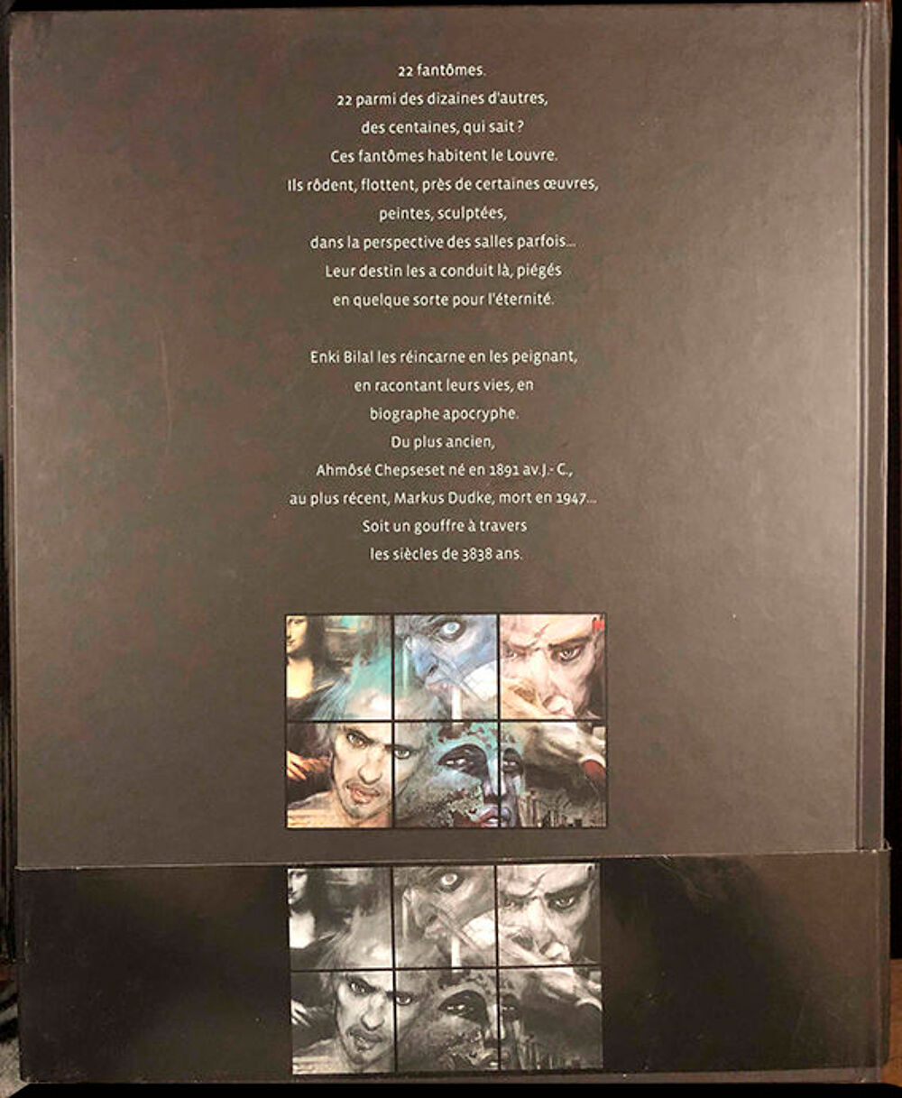 Enki BILAL, Les fanto?mes du Louvre Livres et BD