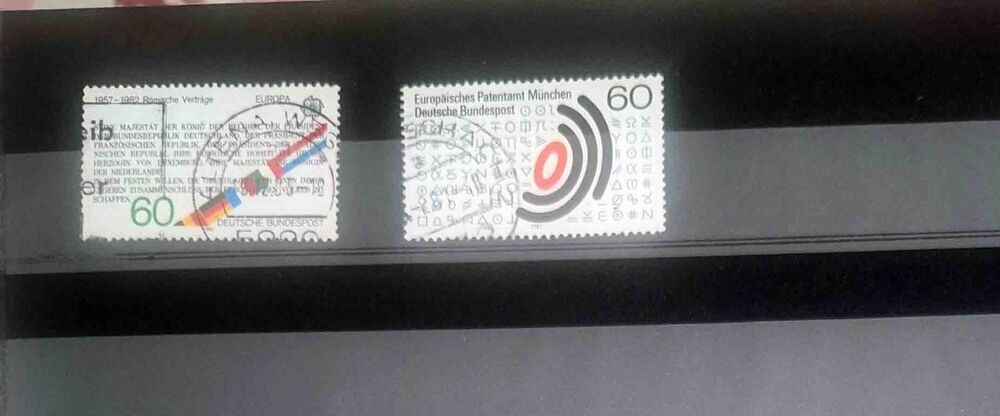 S&eacute;rie de timbres de collection d'Allemagne 2 
