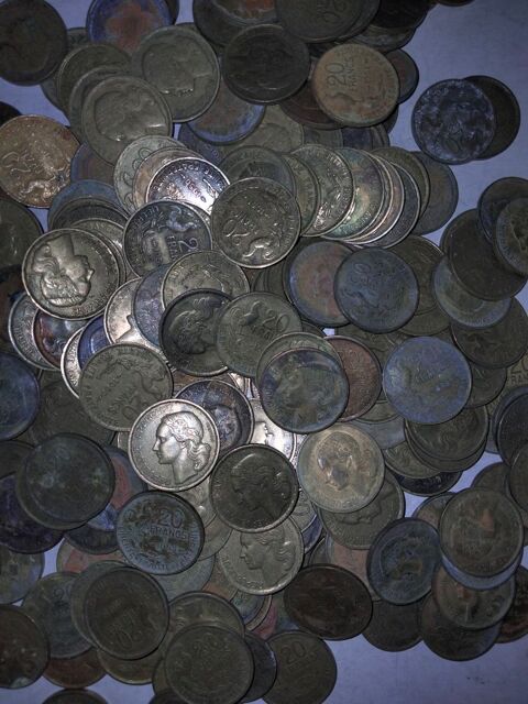 Lot de 100 pièces de 20 francs Guiraud 18 Créhange (57)