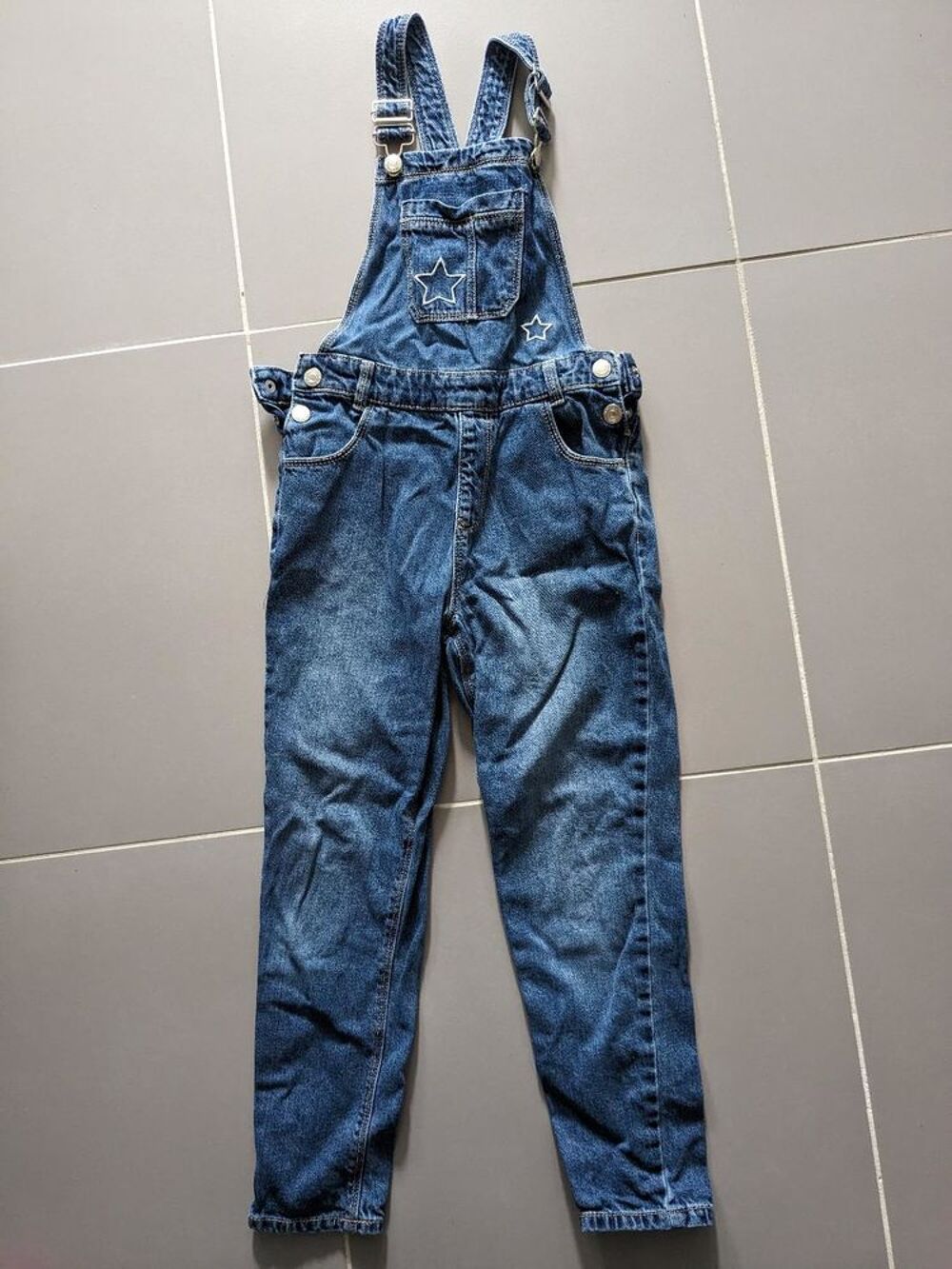 Salopette pantalon jean fille in extenso 8 ans Vêtements enfants