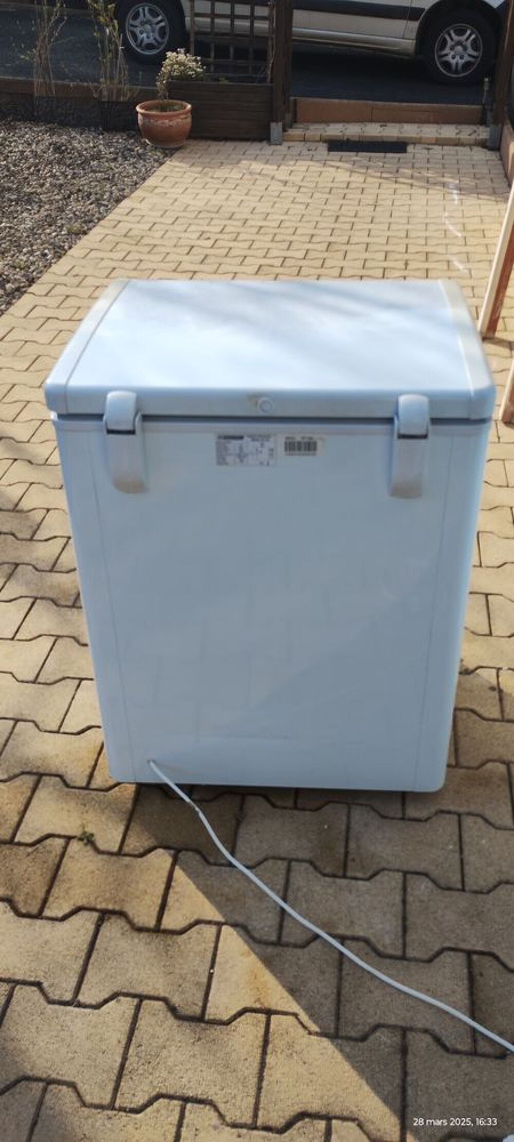 Cong&eacute;lateur coffre Hightec blanc Electroménager
