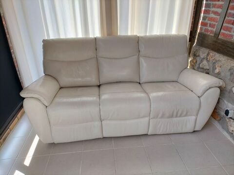 Canap� cuir relax �lectrique en excellent �tat 0 Buchy (76)