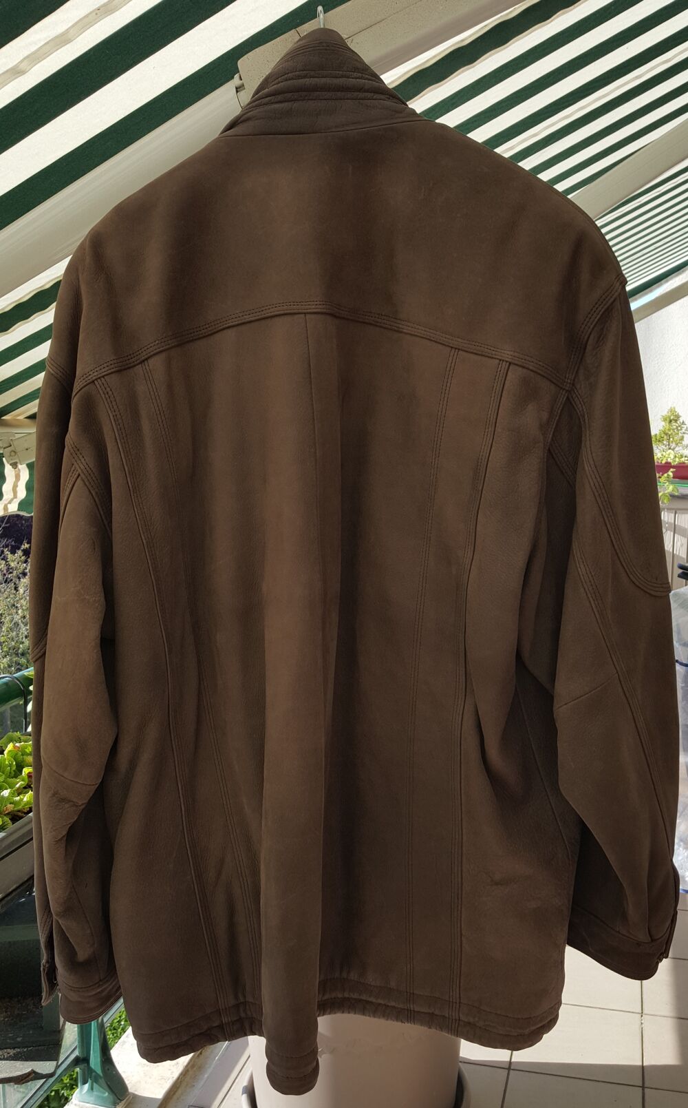 VESTE CUIR DOUBLEE *DEVRED* TAILLE 50 Vêtements