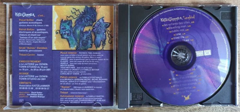 Katzejammer ? Songbird CD CD et vinyles