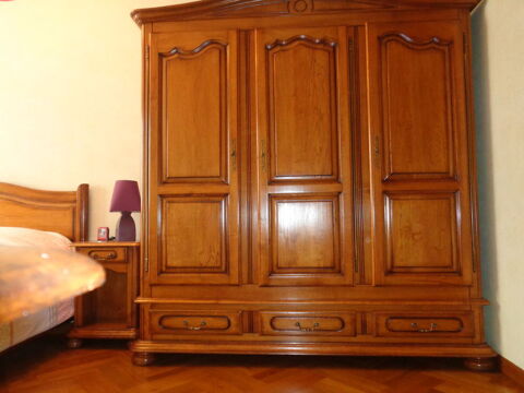 Armoire en chne massif 500 Mondeville (14)