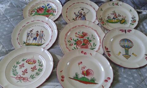 ASSIETTES SAINT CLEMENT LUNEVILLE 9 Bouxières-aux-Dames (54)