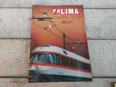 Catalogue Trains Lima HO 1982-1983 / Jouet locomotive Gare 25 Loches (37)
