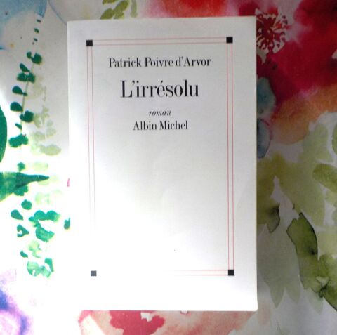L'IRRESOLU de Patrick POIVRE D'ARVOR Ed. Albin Michel 3 Bubry (56)