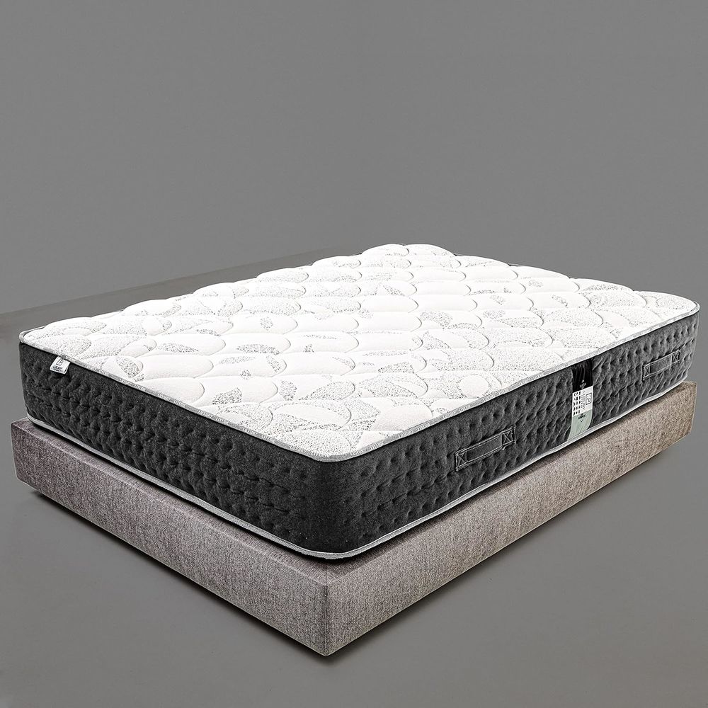 LIT double 140x190 Matelas ressorts+Mousse+Sommier &eacute;tat neuf Meubles