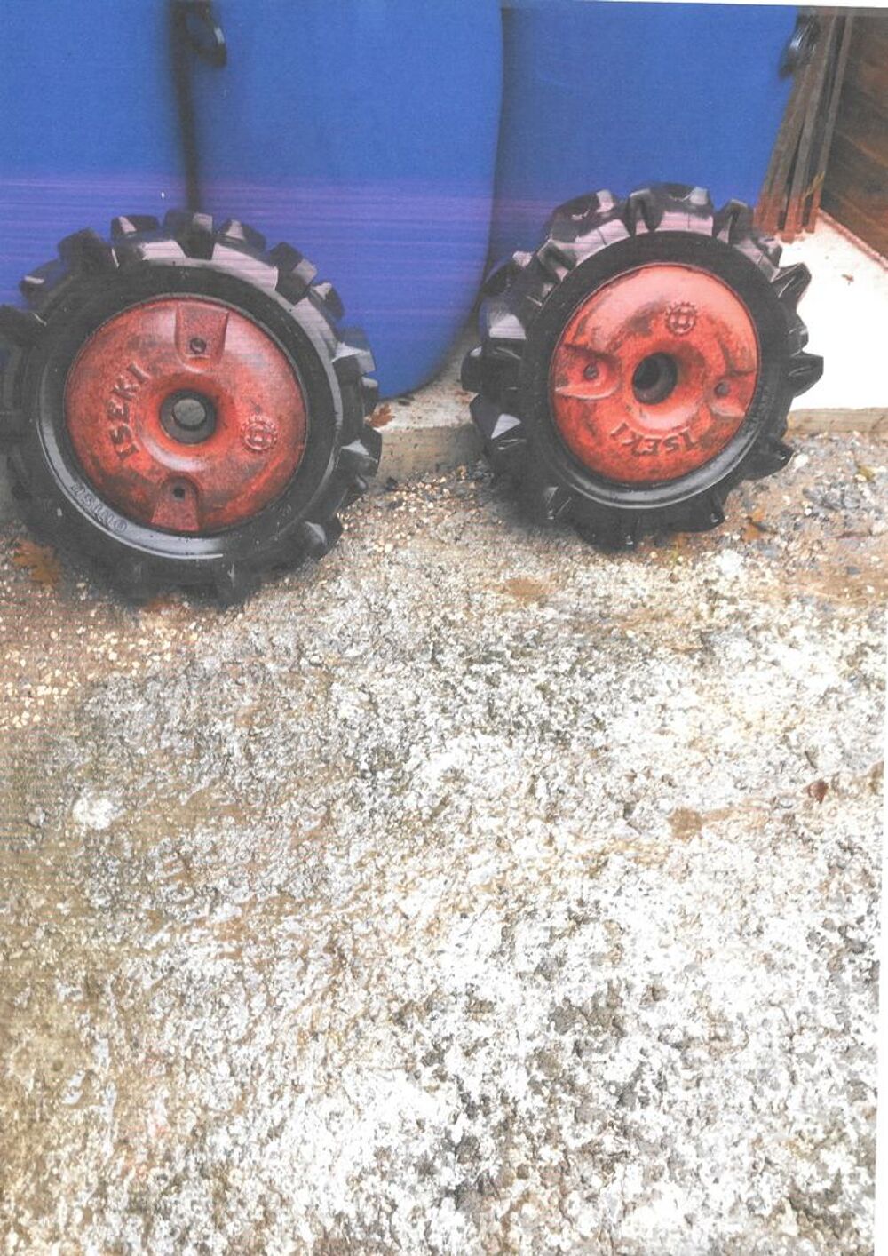 ROUES DE MOTOCULTEUR Jardin