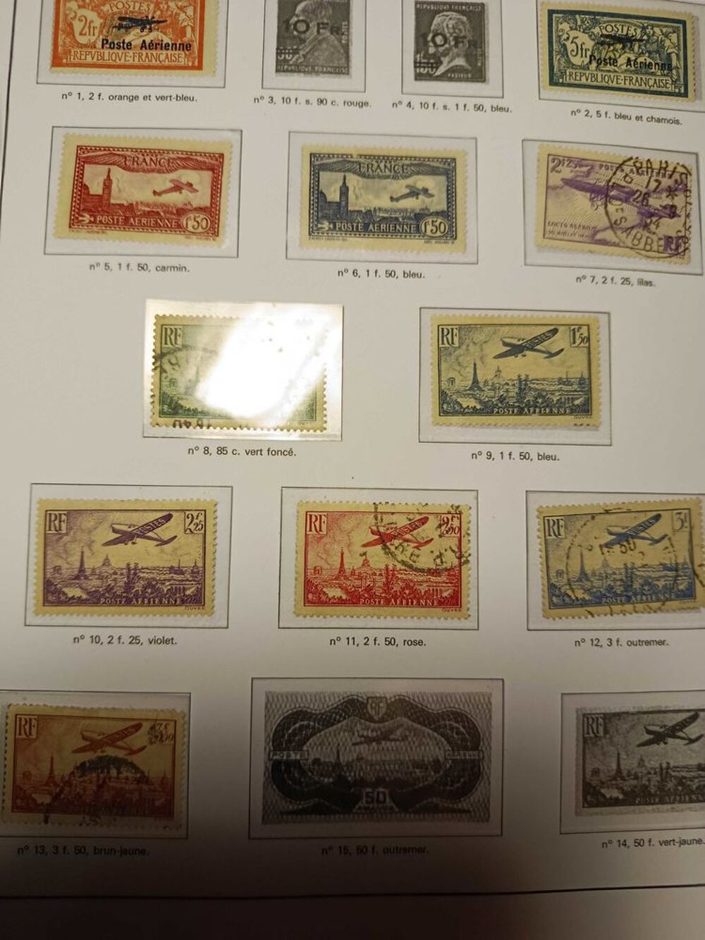 timbres de collection fran&ccedil;ais 