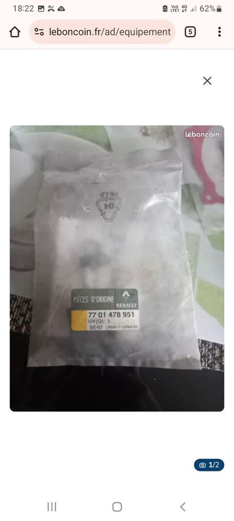 Pi&egrave;ces et &eacute;quipements Voiture Pi&egrave;ces et &eacute;quipements Voiture  occasion Domalain 35680