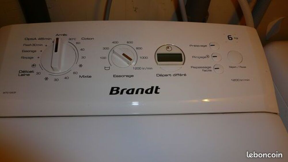 Pi&egrave;ces lave linge Brandt bwt3612e, WTC 1263F Bricolage