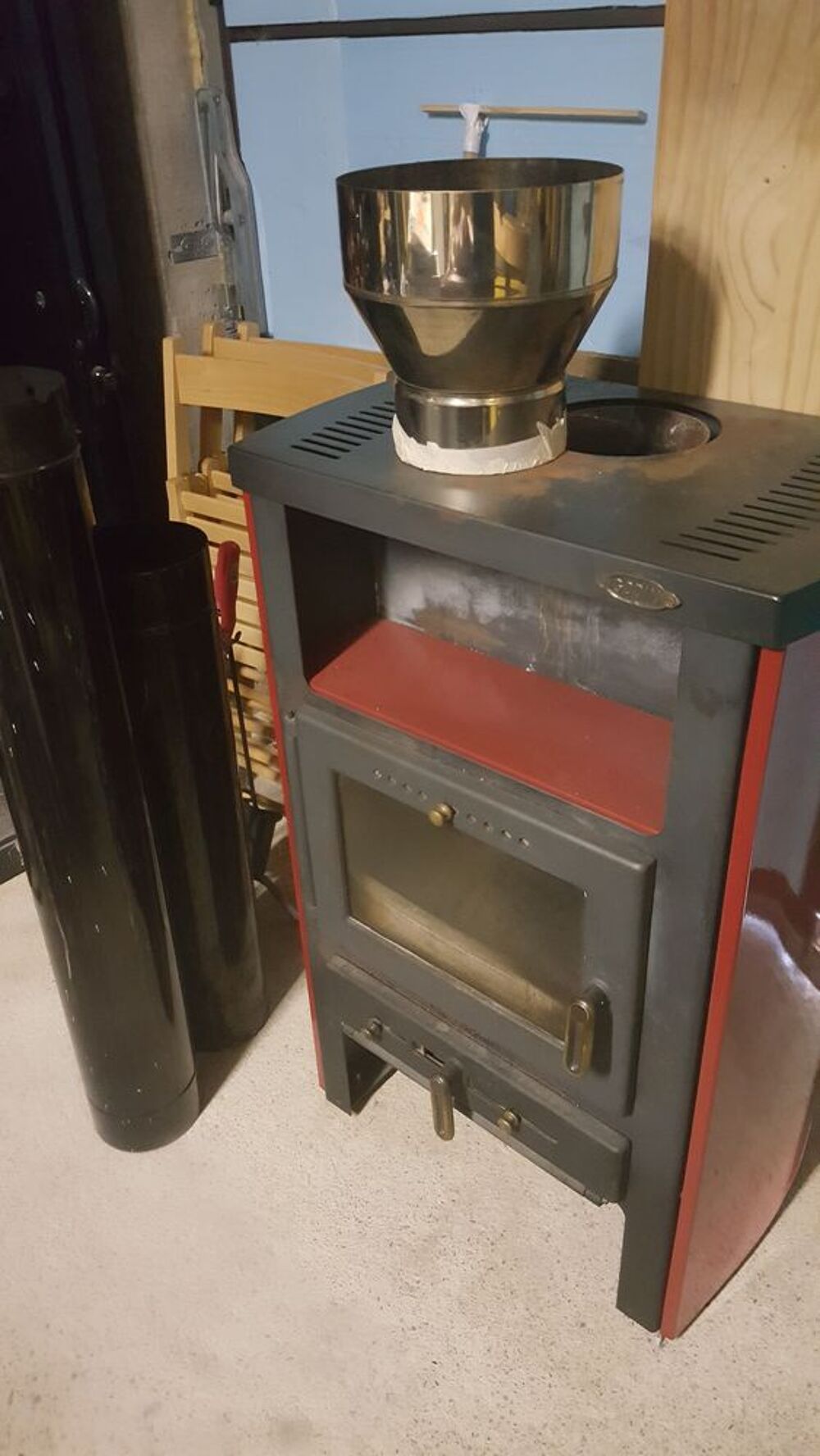 vente po&ecirc;le Gaudin rouge Electroménager