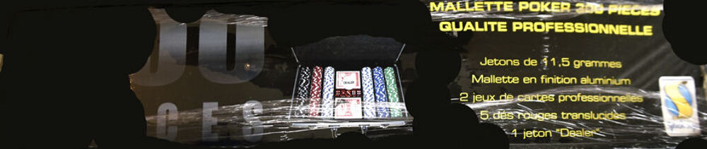 Jeux Poker (Malette Alu) Consoles et jeux vidéos