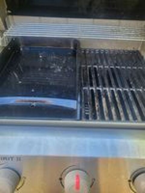   barbecue weber servi une fois cause deces plusieurs optention 2 plancha 1 grille plus accessoires inox gants et autres 