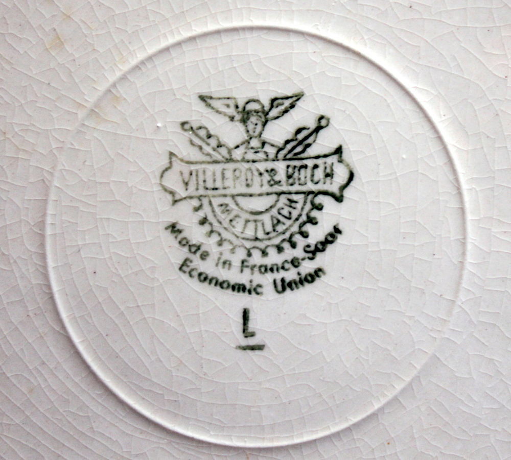 Service &agrave; dessert VILLEROY &amp; BOCH mod&egrave;le Biarritz 1950 Cuisine
