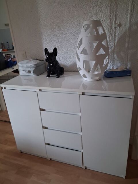 Buffet laqué blanc Bornel (60)
