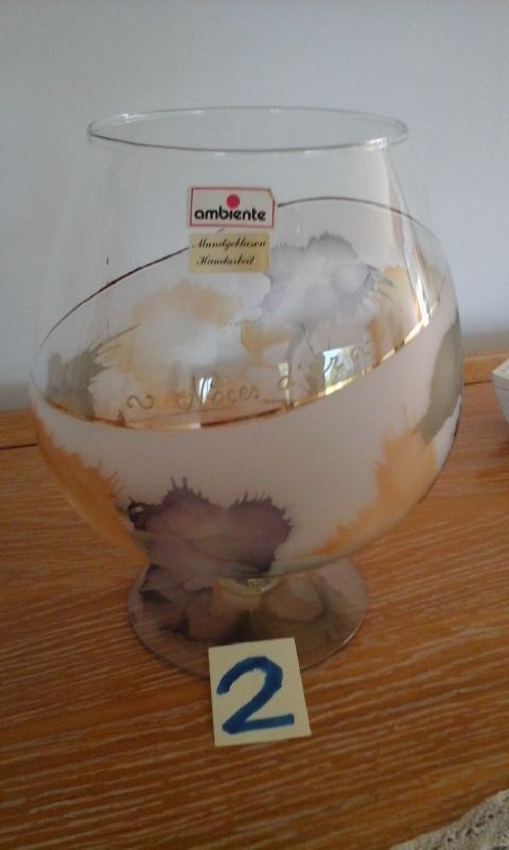 Vases en forme de verres
Décoration