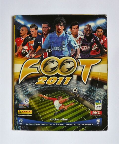 Album Foot 2011 - Panini - avec bon de commande 35 Argenteuil (95)