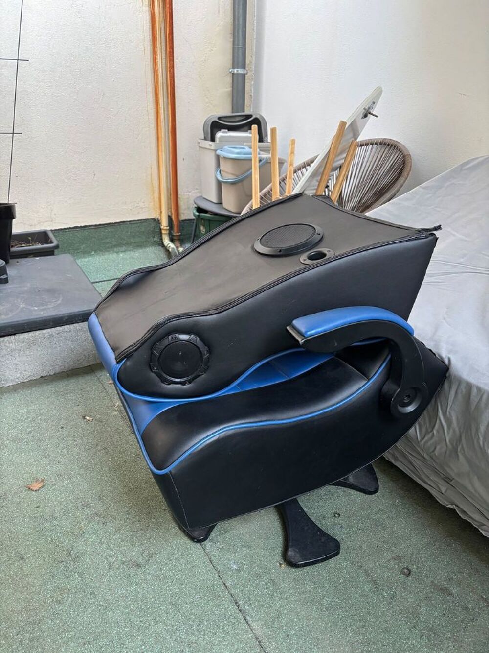 Si&egrave;ge de Gaming en cuire PS Xrocker Consoles et jeux vidos