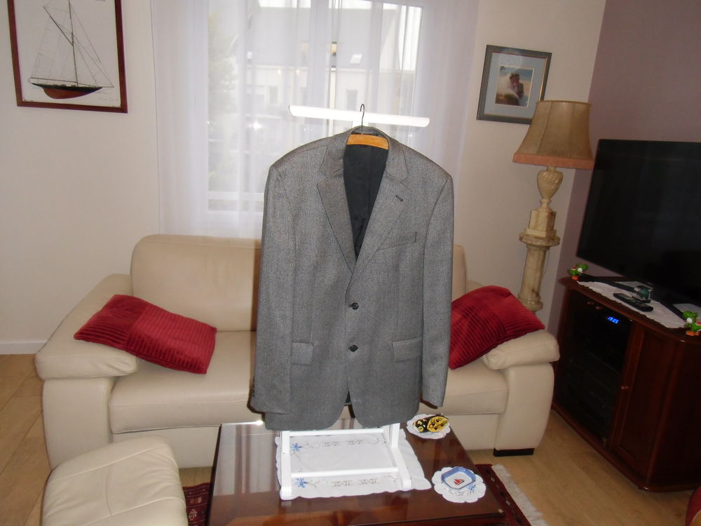 Veste grise home Vêtements