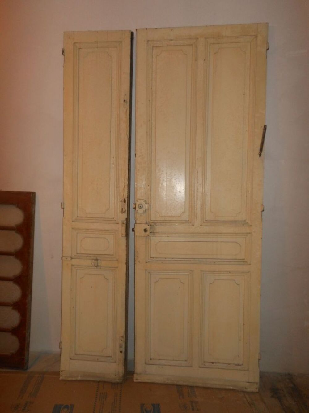 Porte Pali&egrave;re XVIII 2 vantaux i, avec imposte 124*310 Bricolage