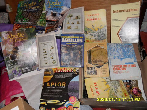 Toutes mes revues  et livres Apicole,pour 1 euros,le tout 1 Pougne-Hérisson (79)