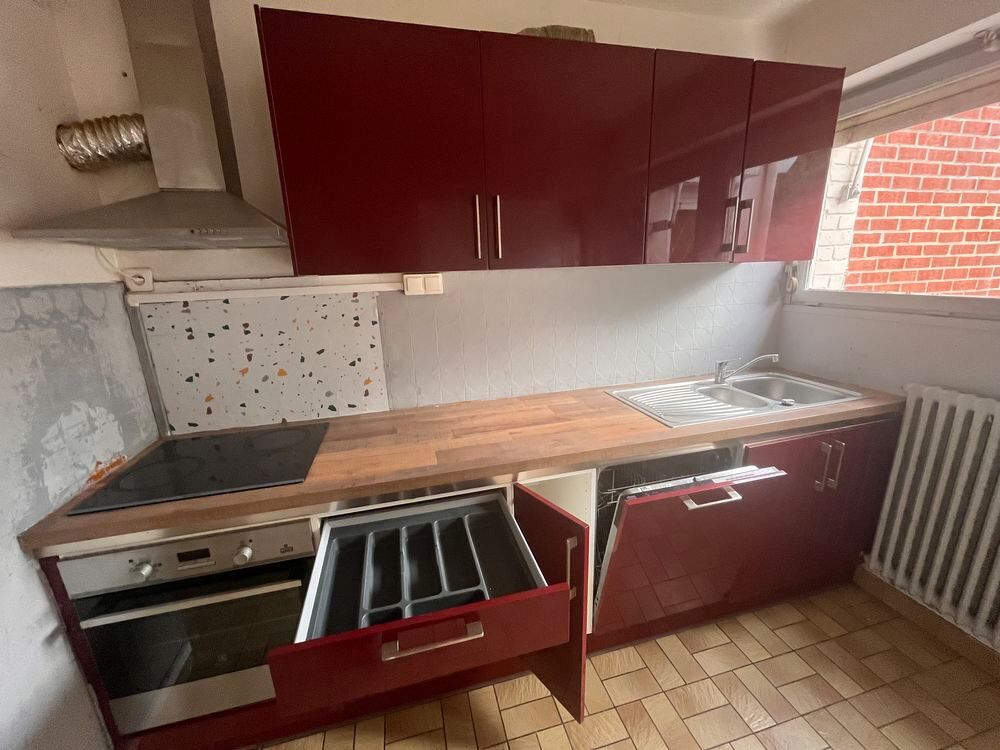 Cuisine &eacute;quip&eacute;e compl&egrave;te + &eacute;lectrom&eacute;nager Meubles