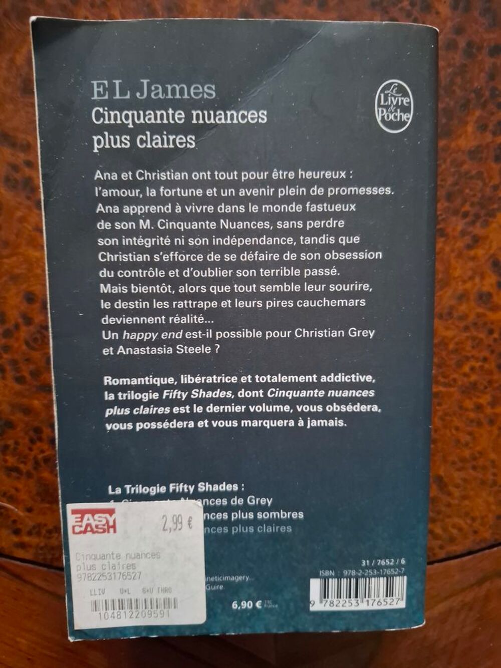 Cinquante nuances plus claires Tome 3 - E.L. James - 2014 Livres et BD