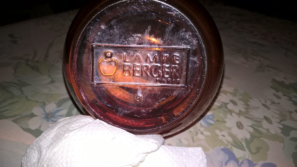Ancienne lampe BERGER. Décoration