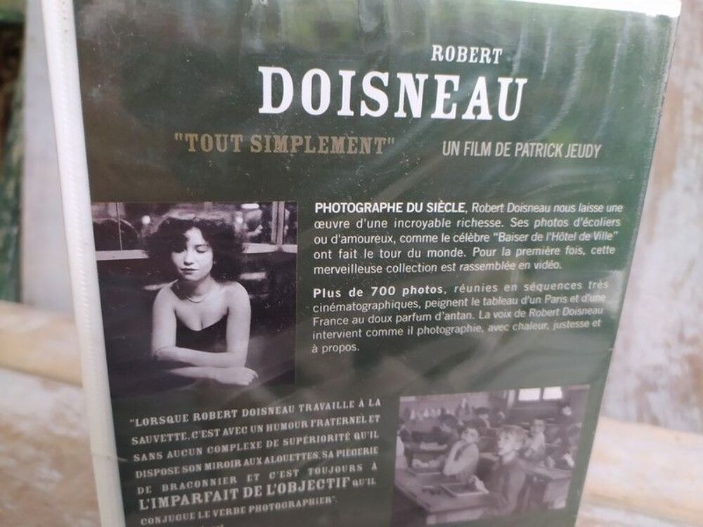 Cassette VHS Robert Doisneau Tout Simplement Photographie 