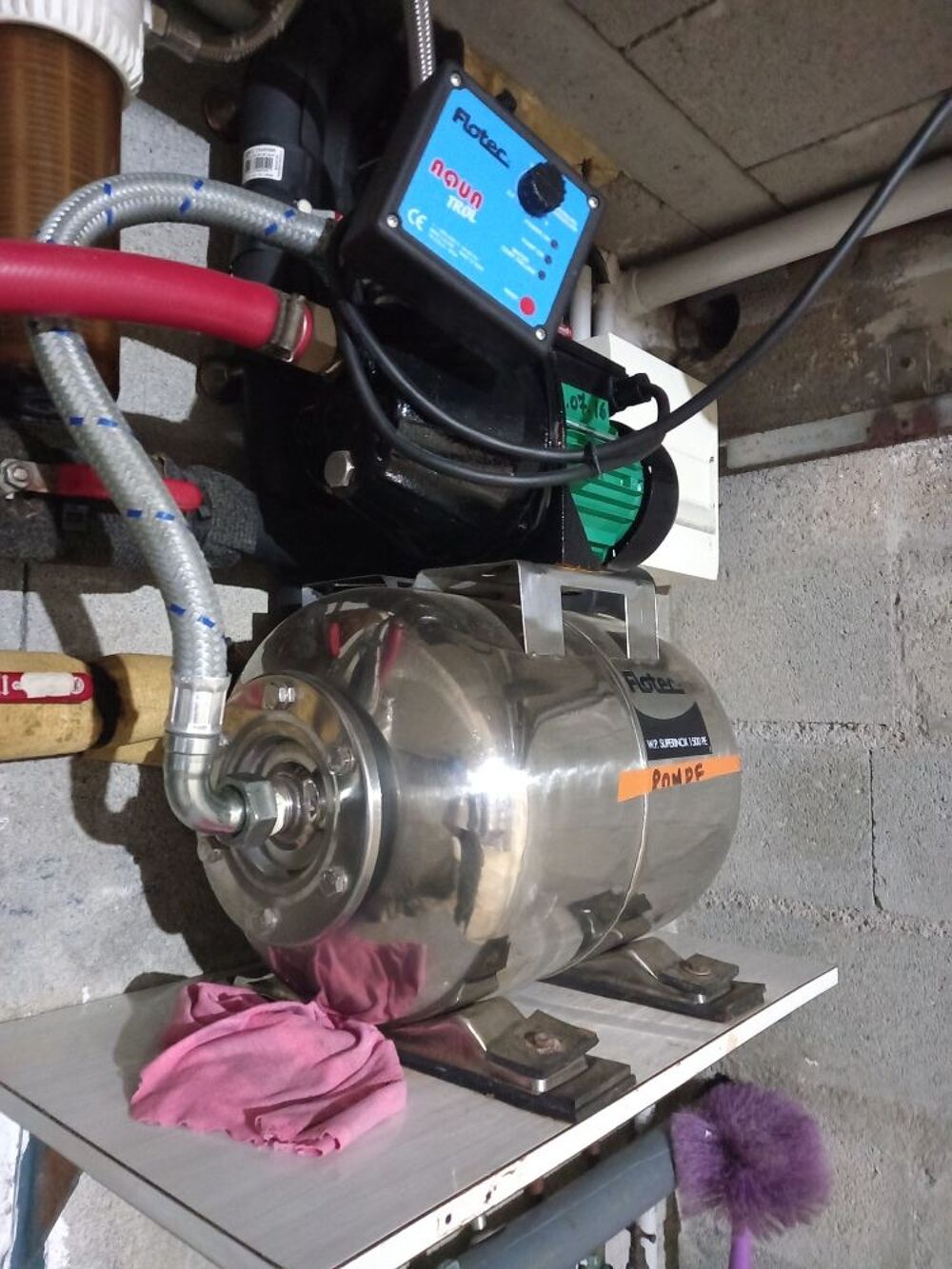 pompe &agrave; surpresseur Bricolage