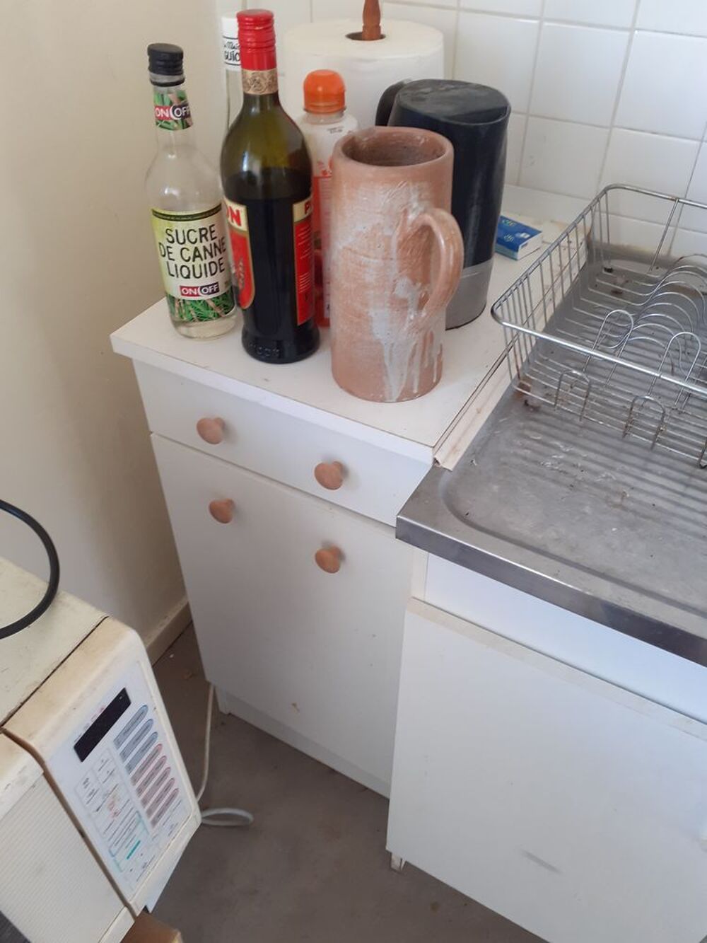 Meuble blanc pouvant autant servir dans une salle de bain qs Meubles