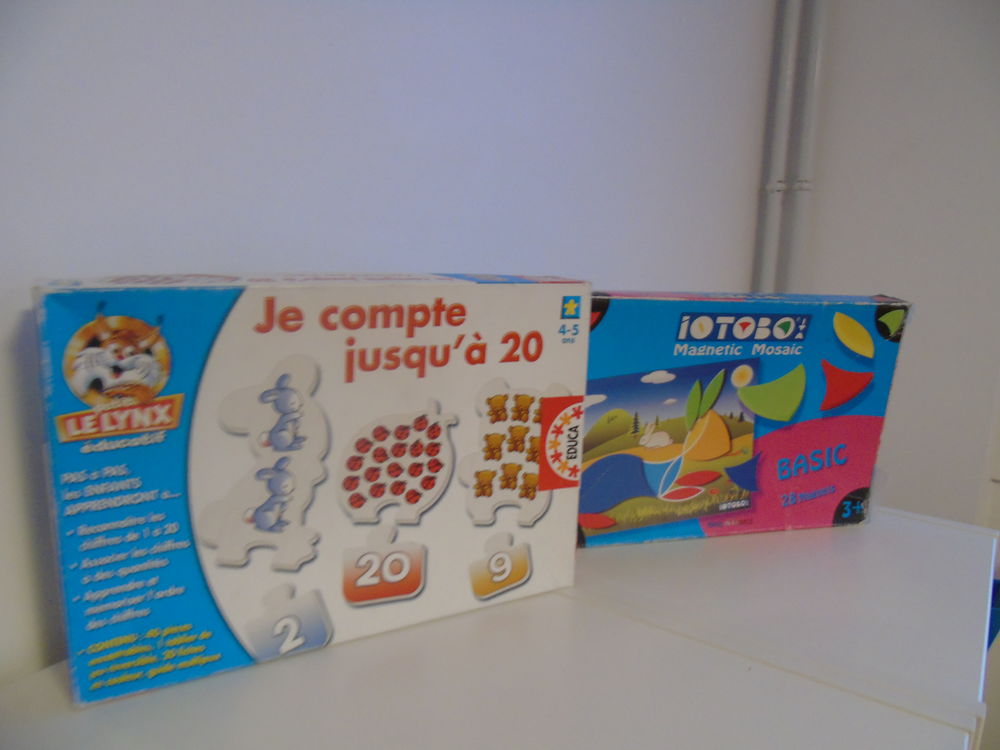 Je compte jusqu'&agrave; 20 + Magnetic Mosa&iuml;c Jeux / jouets